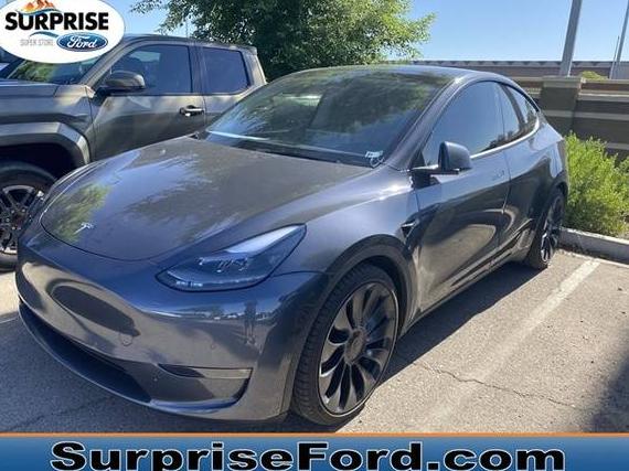TESLA MODEL Y 2022 7SAYGDEF9NF541935 image